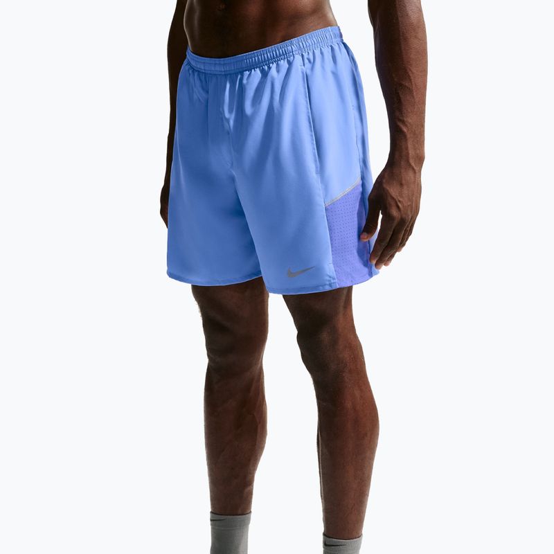 Spodenki do biegania męskie Nike Miler Dri-Fit 2in1 7" royal pulse/sapphire 5