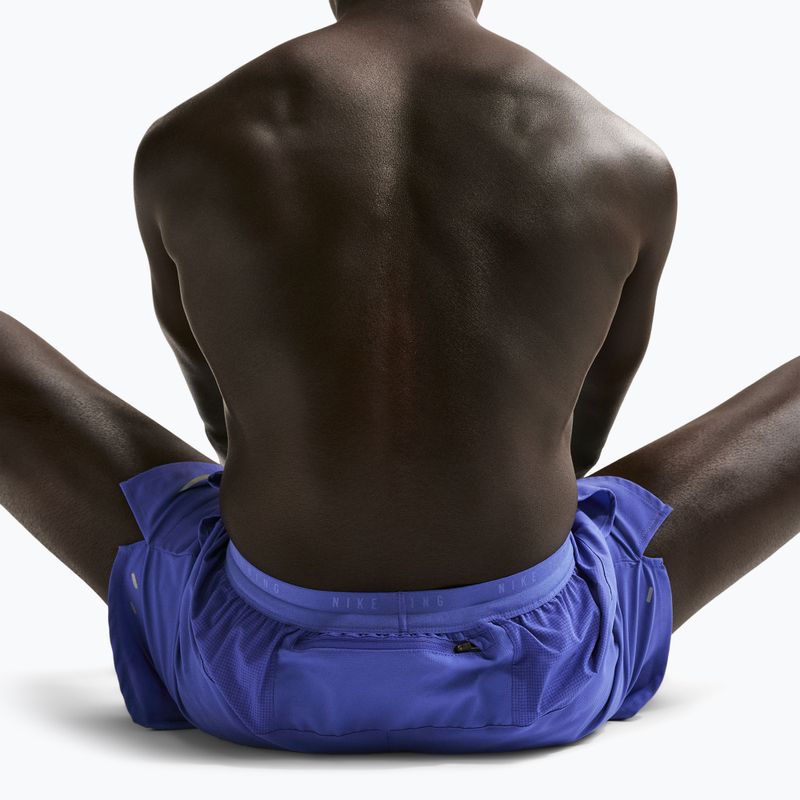 Spodenki męskie Nike Stride Dri-Fit Brief-Lined 5" lapis 5
