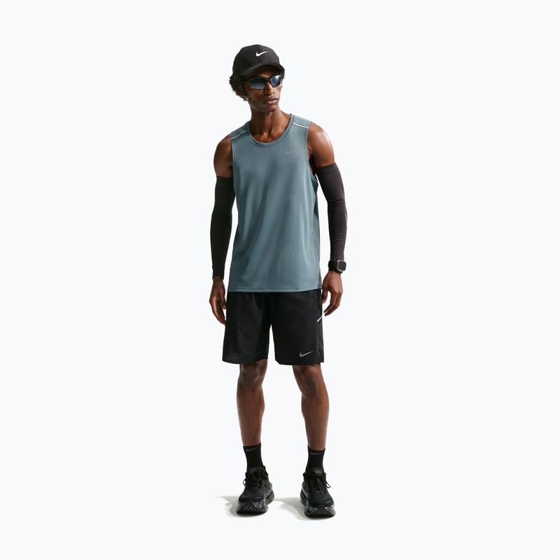Koszulka do biegania męska Nike Miler Dri-Fit mineral slate 2