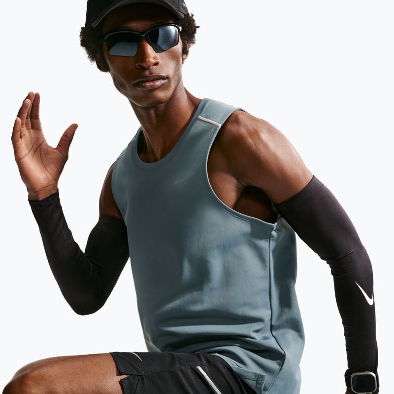 Koszulka do biegania męska Nike Miler Dri-Fit mineral slate 5