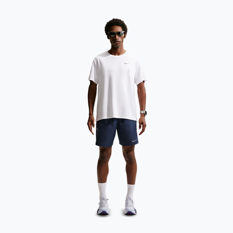 Spodenki do biegania męskie Nike Miler Dri-Fit Brief Lined7" midnight navy 2