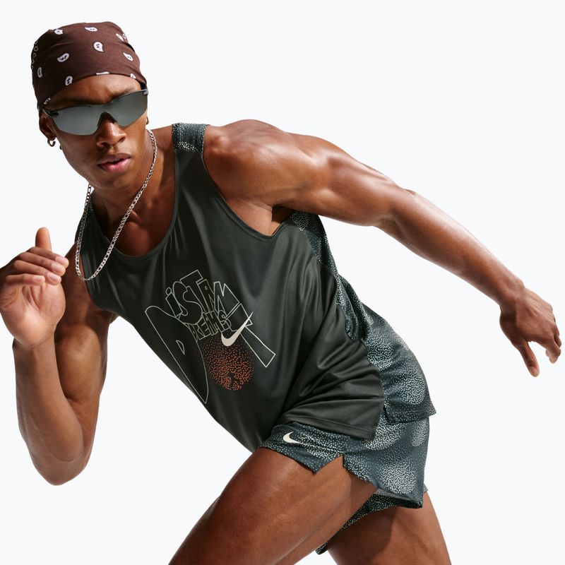 Koszulka do biegania męska Nike Stride Dri-Fit ADV black spruce 6