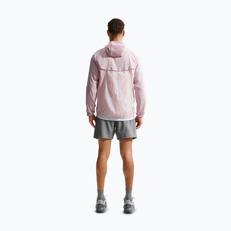 Kurtka do biegania męska Nike Stride Repel UV particle rose/silt red 3