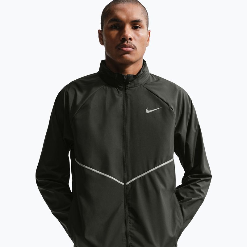 Kurtka do biegania męska Nike Miler Repel UV black/black 4