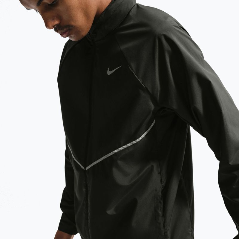 Kurtka do biegania męska Nike Miler Repel UV black/black 5