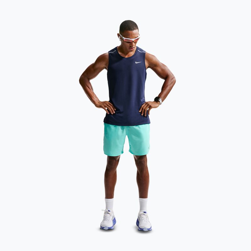 Koszulka do biegania męska Nike Miler Dri-Fit midnight navy 2