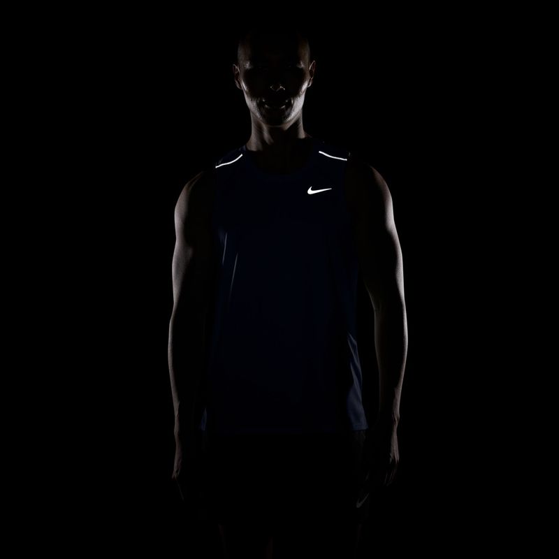 Koszulka do biegania męska Nike Miler Dri-Fit midnight navy 7