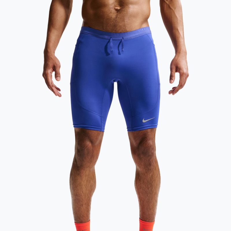 Legginsy męskie Nike Stride Dri-Fit Half Tight lapis 5