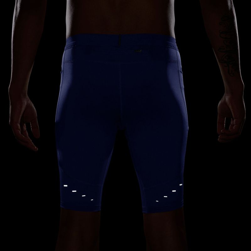 Legginsy męskie Nike Stride Dri-Fit Half Tight lapis 7