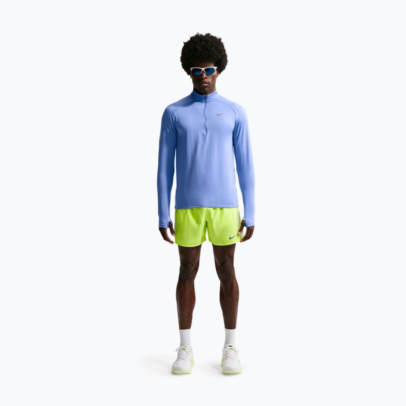 Bluza do biegania męska Nike Stride 1/4 Zip Dri-Fit royal pulse 2
