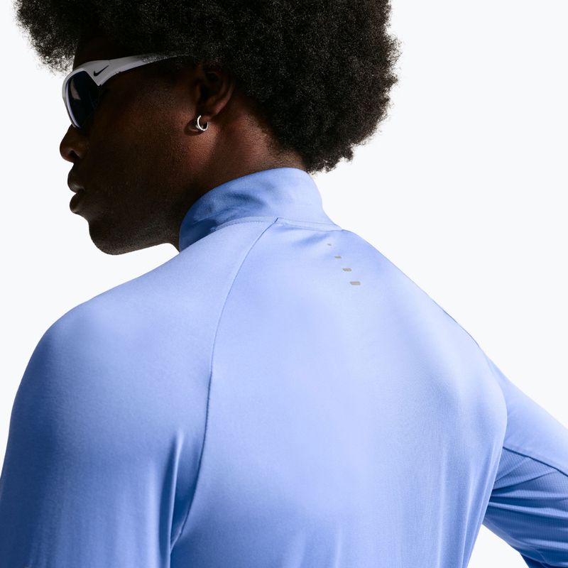Bluza do biegania męska Nike Stride 1/4 Zip Dri-Fit royal pulse 6