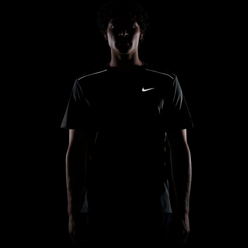 Koszulka do biegania męska Nike Miler Dri-Fit UV smoke grey 8
