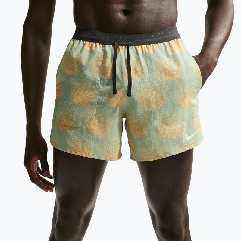 Spodenki do biegania męskie Nike Stride Dri-Fit Brief Lined 5" jade horizon 5