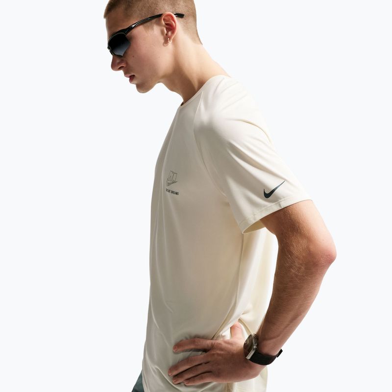 Koszulka do biegania męska Nike Stride Dri-Fit ADV coconut milk 6