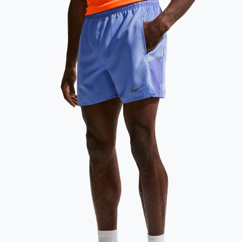 Spodenki do biegania męskie Nike Miler Dri-Fit 2in1 5" royal pulse/sapphire 5