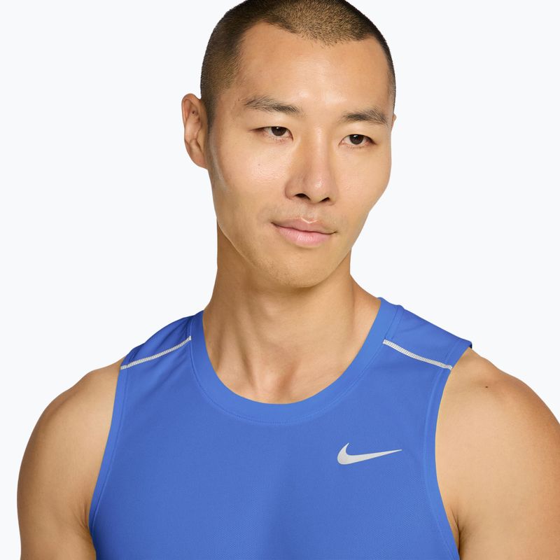 Koszulka do biegania męska Nike Miler Dri-Fit royal pulse 3