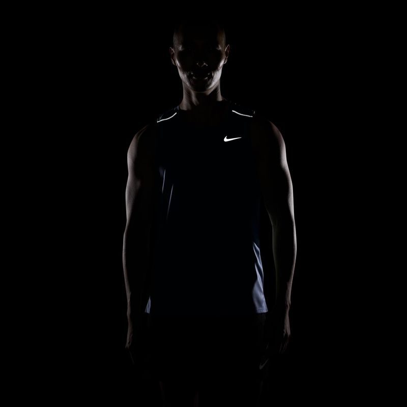 Koszulka do biegania męska Nike Miler Dri-Fit royal pulse 4
