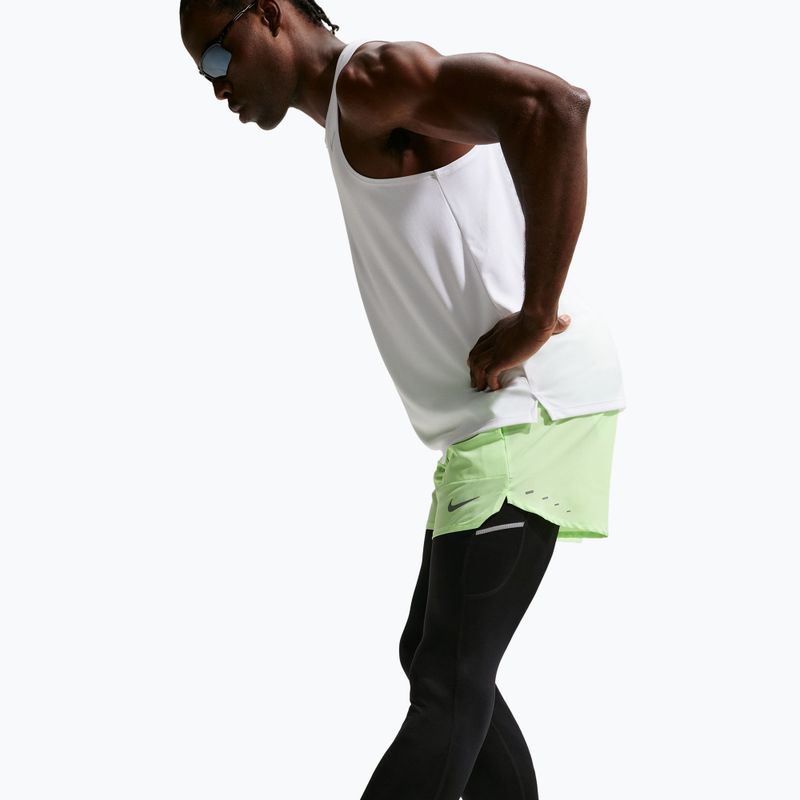 Legginsy do biegania męskie Nike Miler Dri-Fit black/black 4