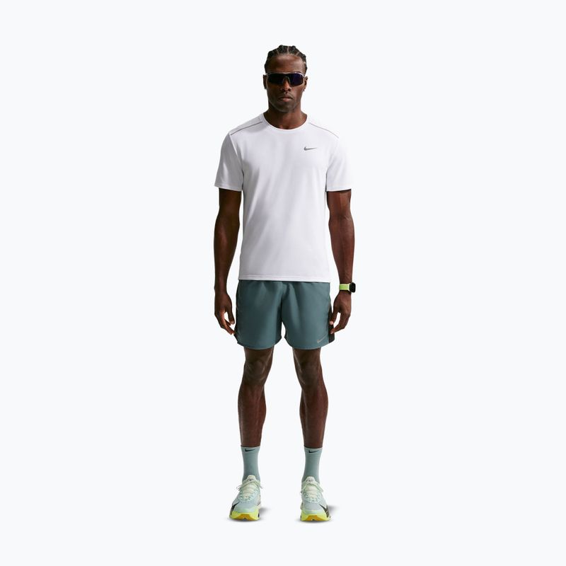 Spodenki męskie Nike Miler Dri-Fit 7" mineral slate 2