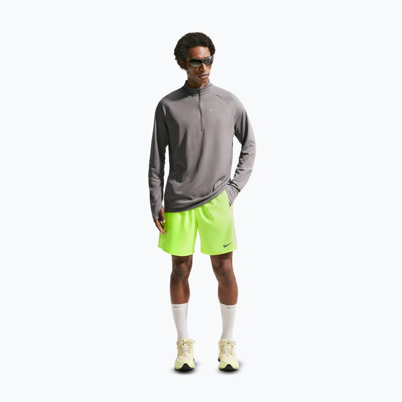 Spodenki do biegania męskie Nike Miler Dri-Fit 2in1 7" volt ice/barely volt 2