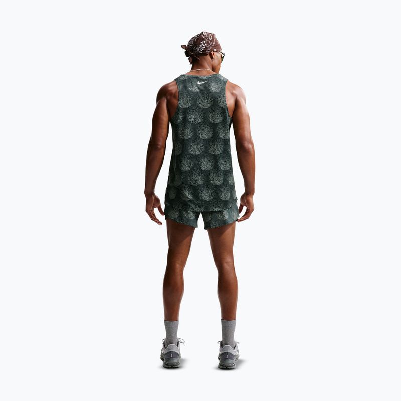 Spodenki do biegania męskie Nike Stride Dri-Fit Brief Lined 5" black spruce 3