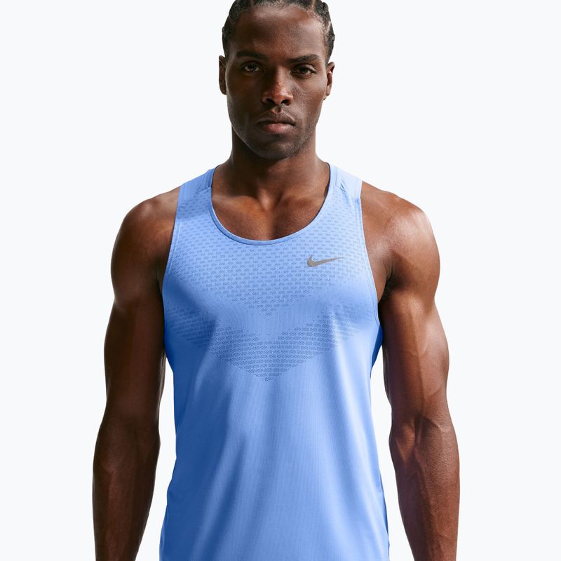 Koszulka do biegania męska Nike Stride Dri-Fit ADV royal pulse 4