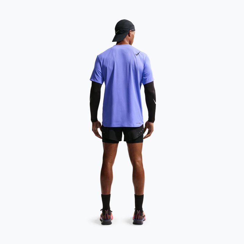 Koszulka do biegania męska Nike AeroSwift Dri-Fit ADV sapphire/black 3
