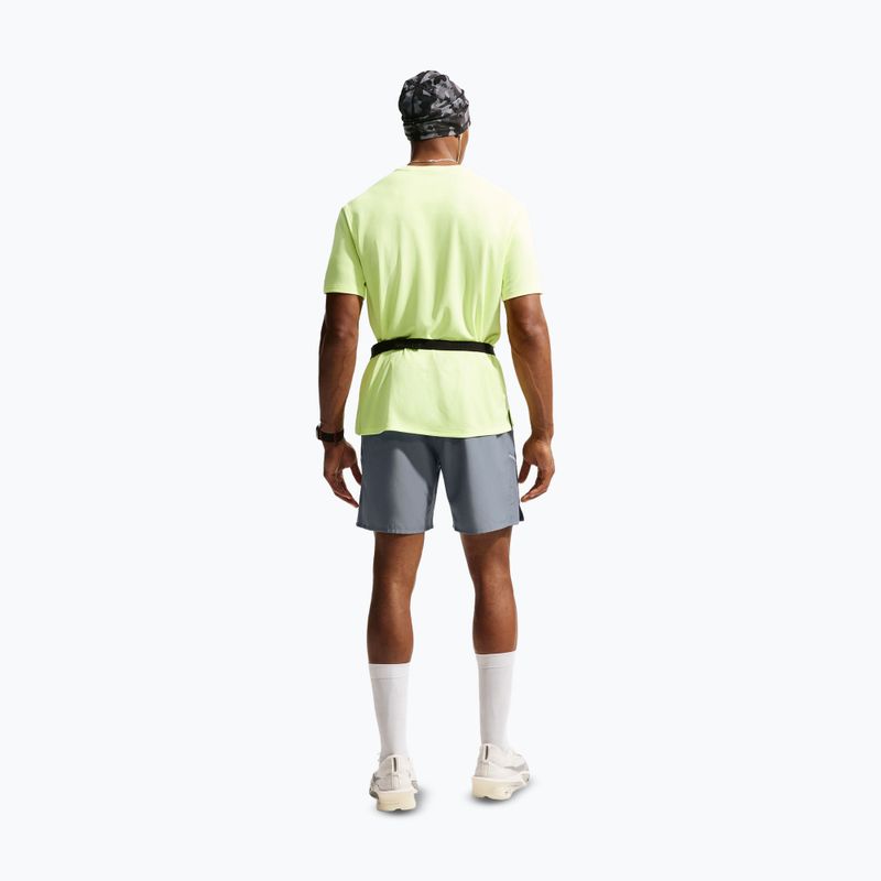 Spodenki do biegania męskie Nike Miler Dri-Fit 2in1 7" smoke grey/smoke grey 4