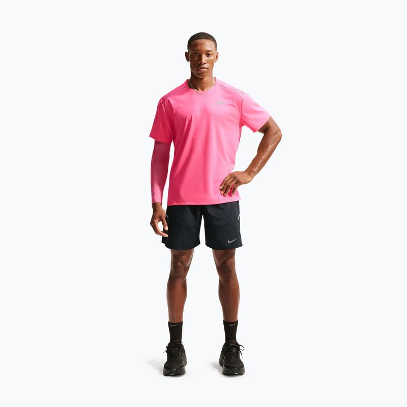 Spodenki męskie Nike Miler Dri-Fit 7" black/black 2