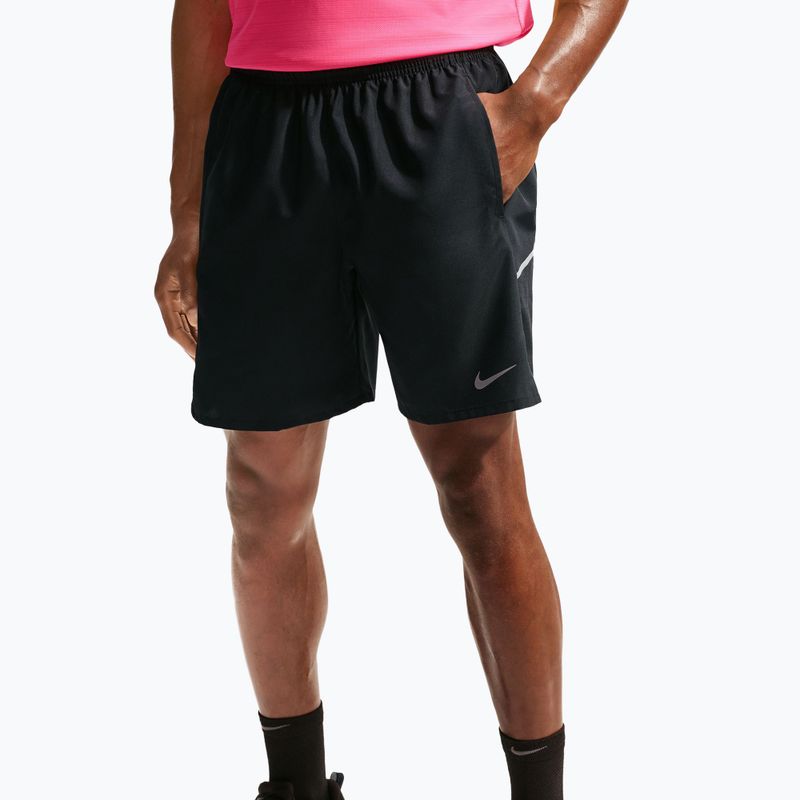 Spodenki męskie Nike Miler Dri-Fit 7" black/black 4
