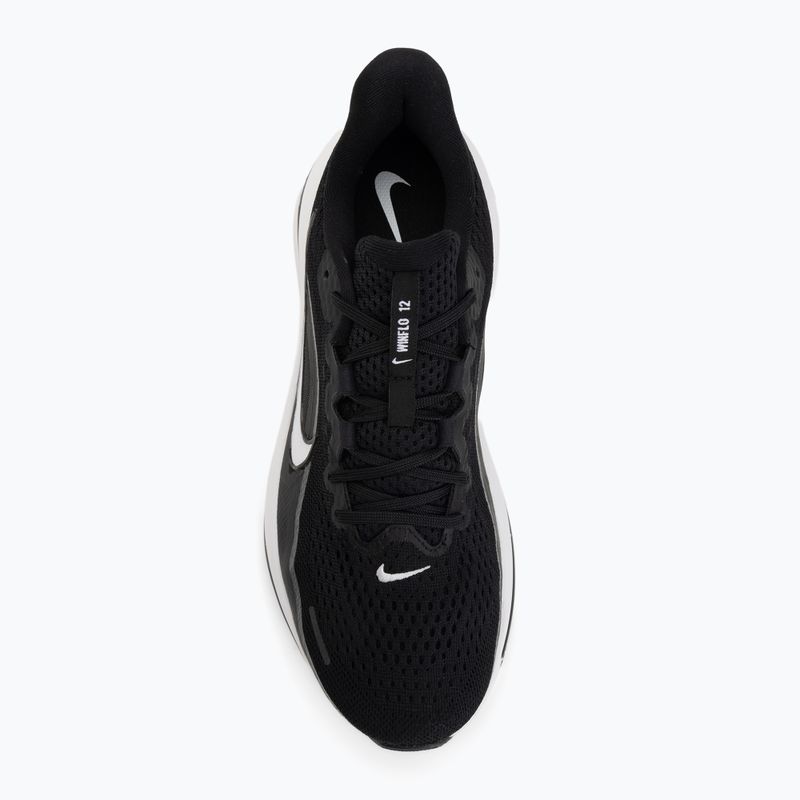 Buty do biegania męskie Nike Winflo 12 black/dark smoke grey/white 5