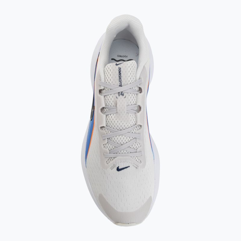 Buty do biegania męskie Nike Downshifter 14 platinum tint/black/white/off noir 5