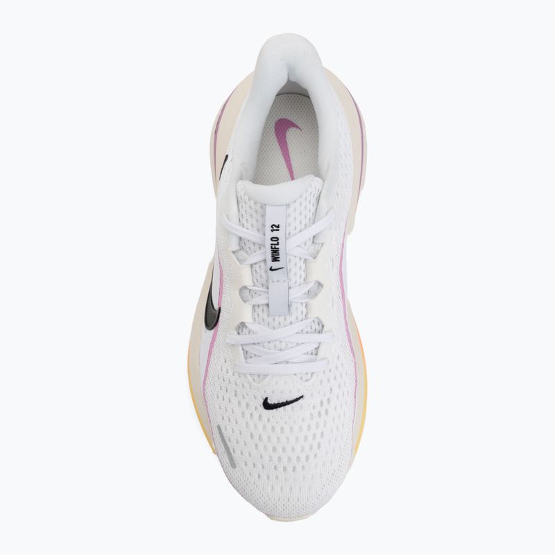 Buty do biegania damskie Nike Winflo 12 white/light magenta/chalk/black 5