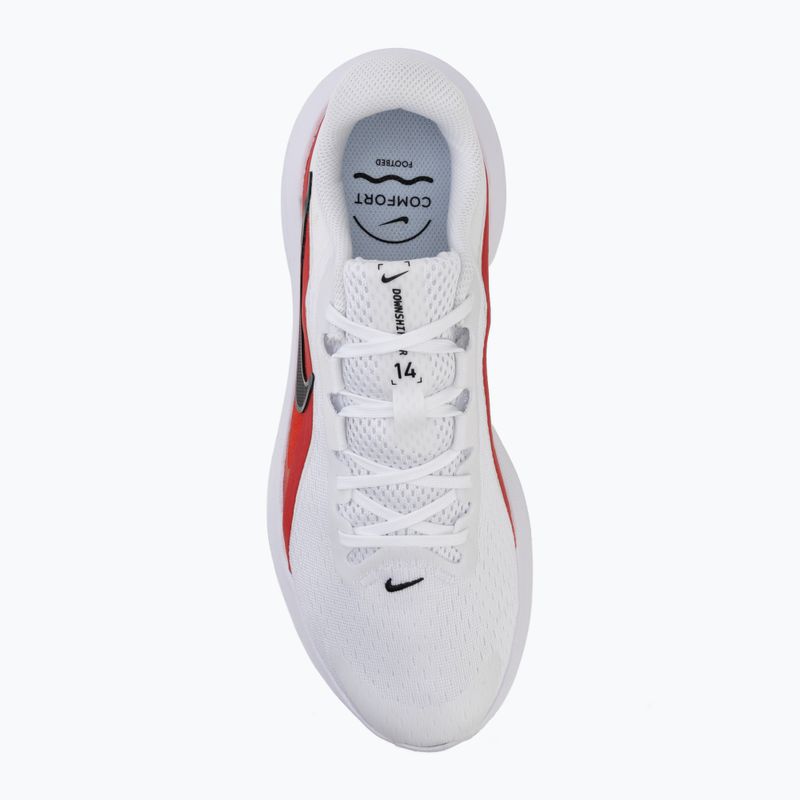 Buty do biegania męskie Nike Downshifter 14 white/university red/anthracite/black 5