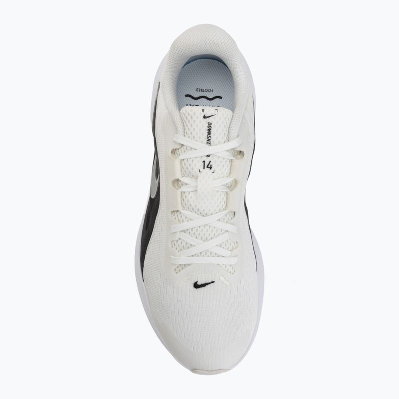 Buty do biegania męskie Nike Downshifter 14 summit white/black/white/metallic silver 5