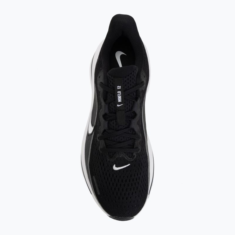 Buty do biegania damskie Nike Winflo 12 black/dark smoke grey/white 5