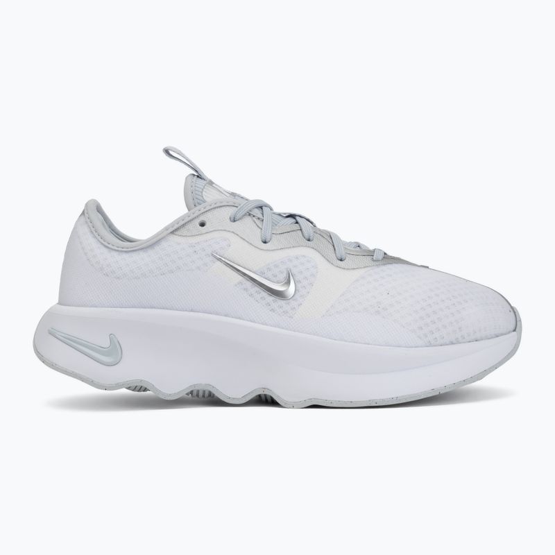 Buty damskie Nike Motiva 2 white/pure platinum/metallic silver 2