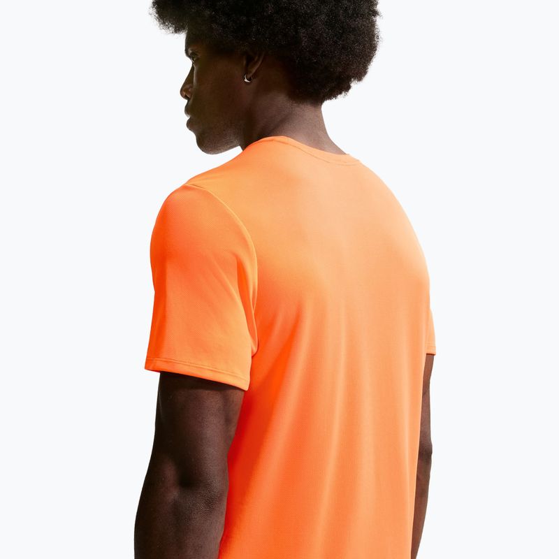 Koszulka do biegania męska Nike Miler Dri-Fit UV total orange 6