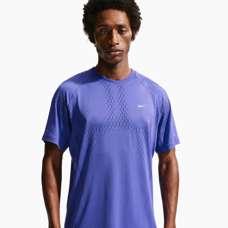 Koszulka do biegania męska Nike Stride Dri-Fit ADV lapis/deep royal blue 4