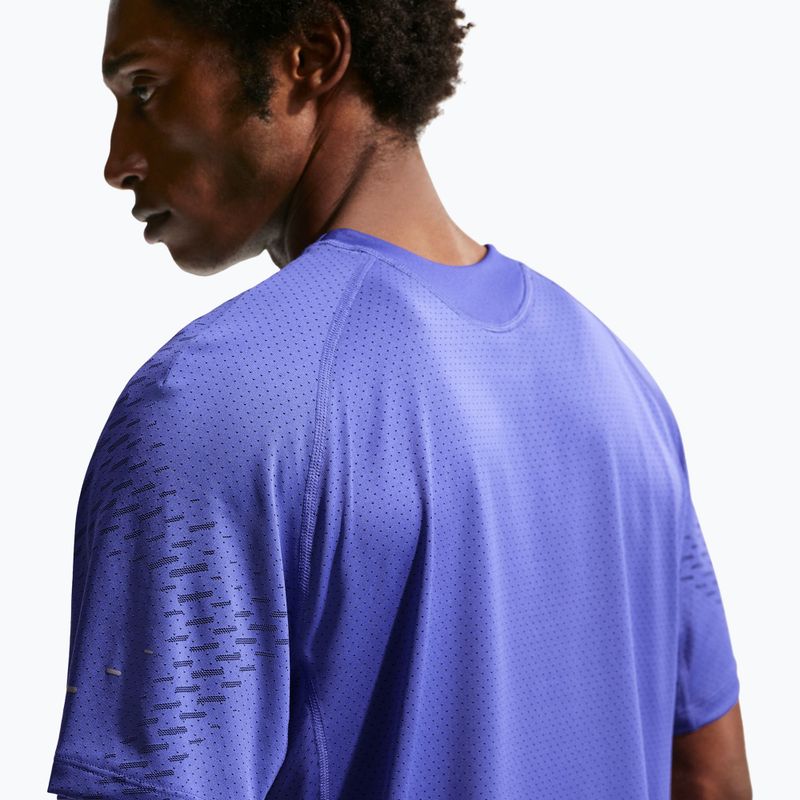 Koszulka do biegania męska Nike Stride Dri-Fit ADV lapis/deep royal blue 5