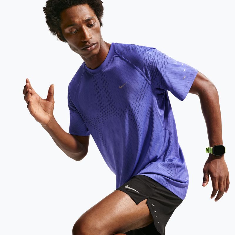 Koszulka do biegania męska Nike Stride Dri-Fit ADV lapis/deep royal blue 6