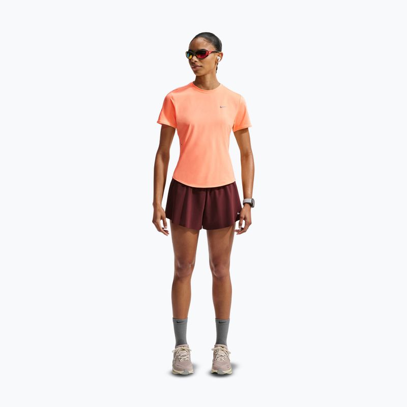 Koszulka do biegania damska Nike Swift Dri-Fit orange pulse 2