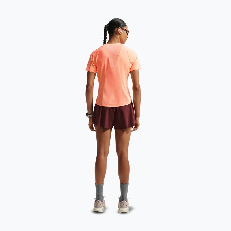 Koszulka do biegania damska Nike Swift Dri-Fit orange pulse 3