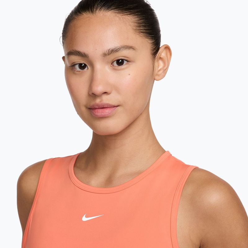 Top treningowy damski Nike Pro Dri-Fit crimson bliss/white 3
