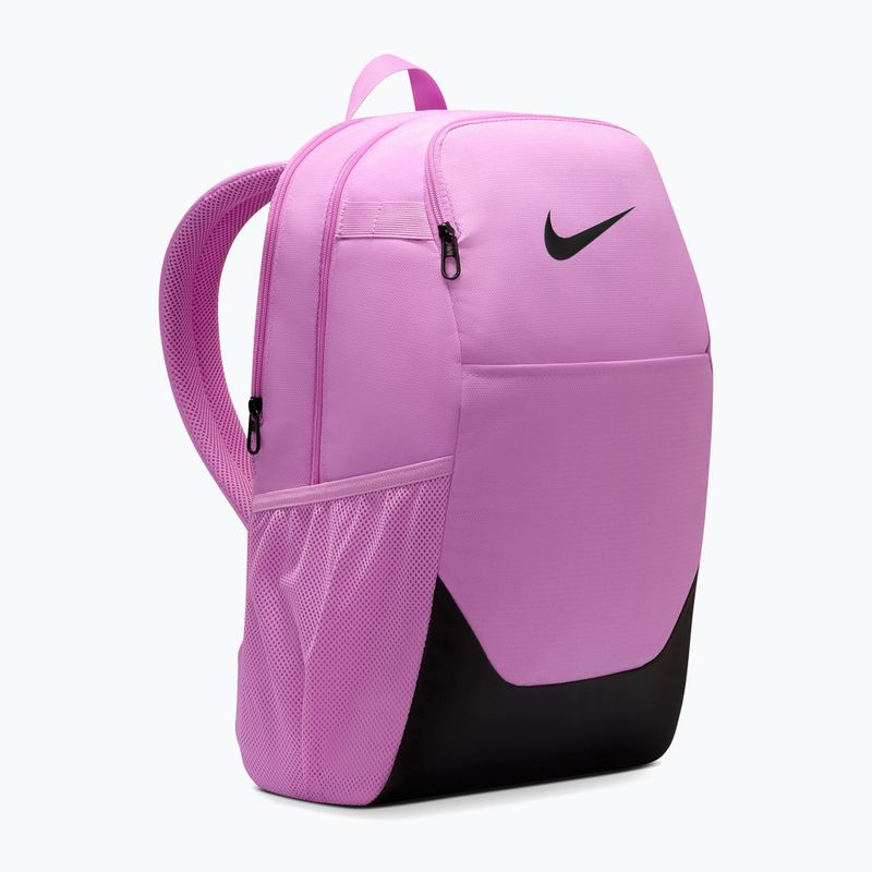 Plecak Nike Brasilia 24 l light magenta/black/black 2