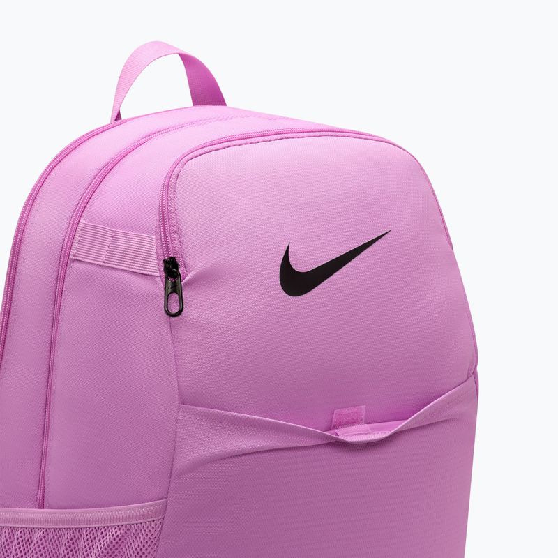 Plecak Nike Brasilia 24 l light magenta/black/black 6