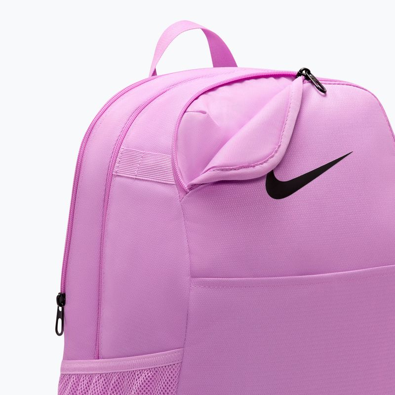 Plecak Nike Brasilia 24 l light magenta/black/black 7