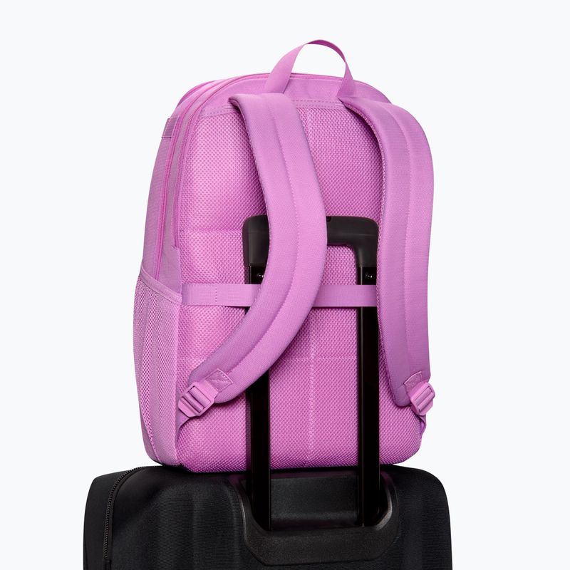 Plecak Nike Brasilia 24 l light magenta/black/black 9