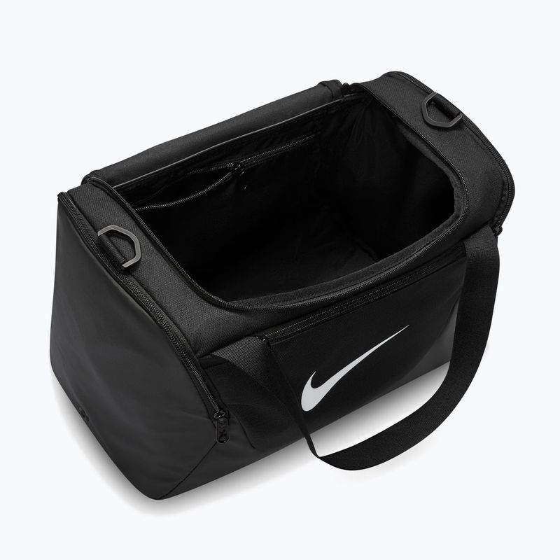 Torba treningowa Nike Brasilia Duffel Extra Small 24 l black/black/white 6