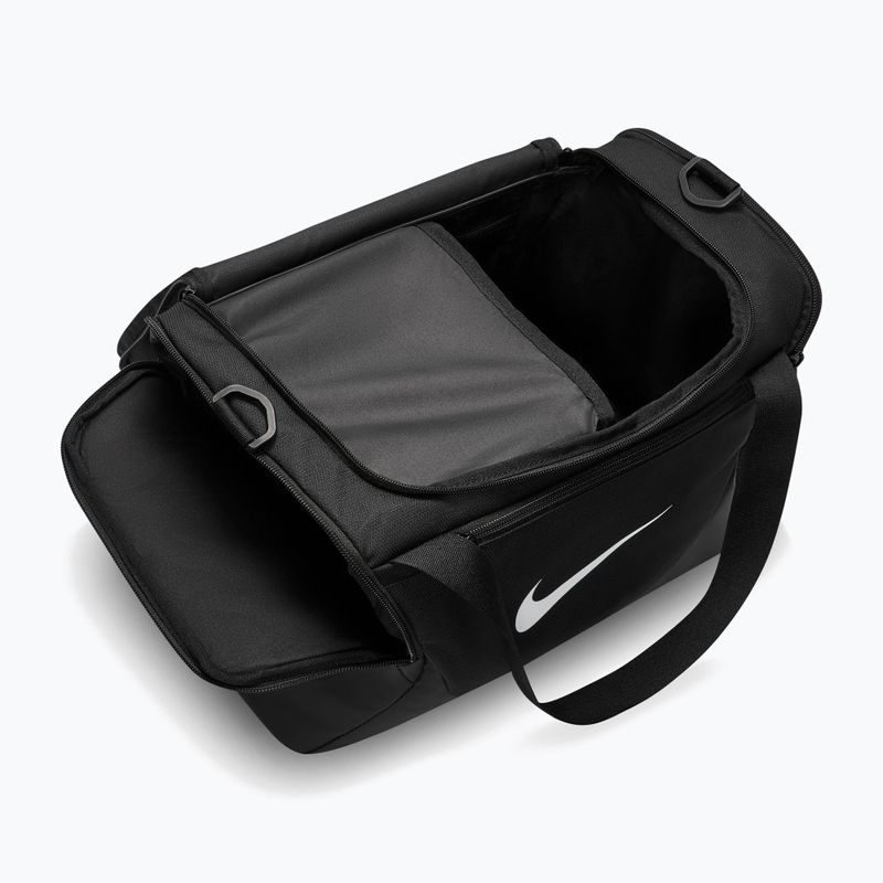 Torba treningowa Nike Brasilia Duffel Extra Small 24 l black/black/white 7